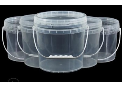 Factory Custom Transparent Packaging Round Plastic Bucket for Sale