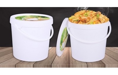 1-5L Biryani Pack Packing Bucket