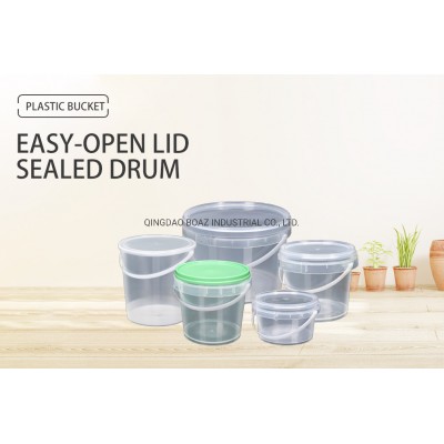 Customize New Plastic Container Size Plastic Bucket